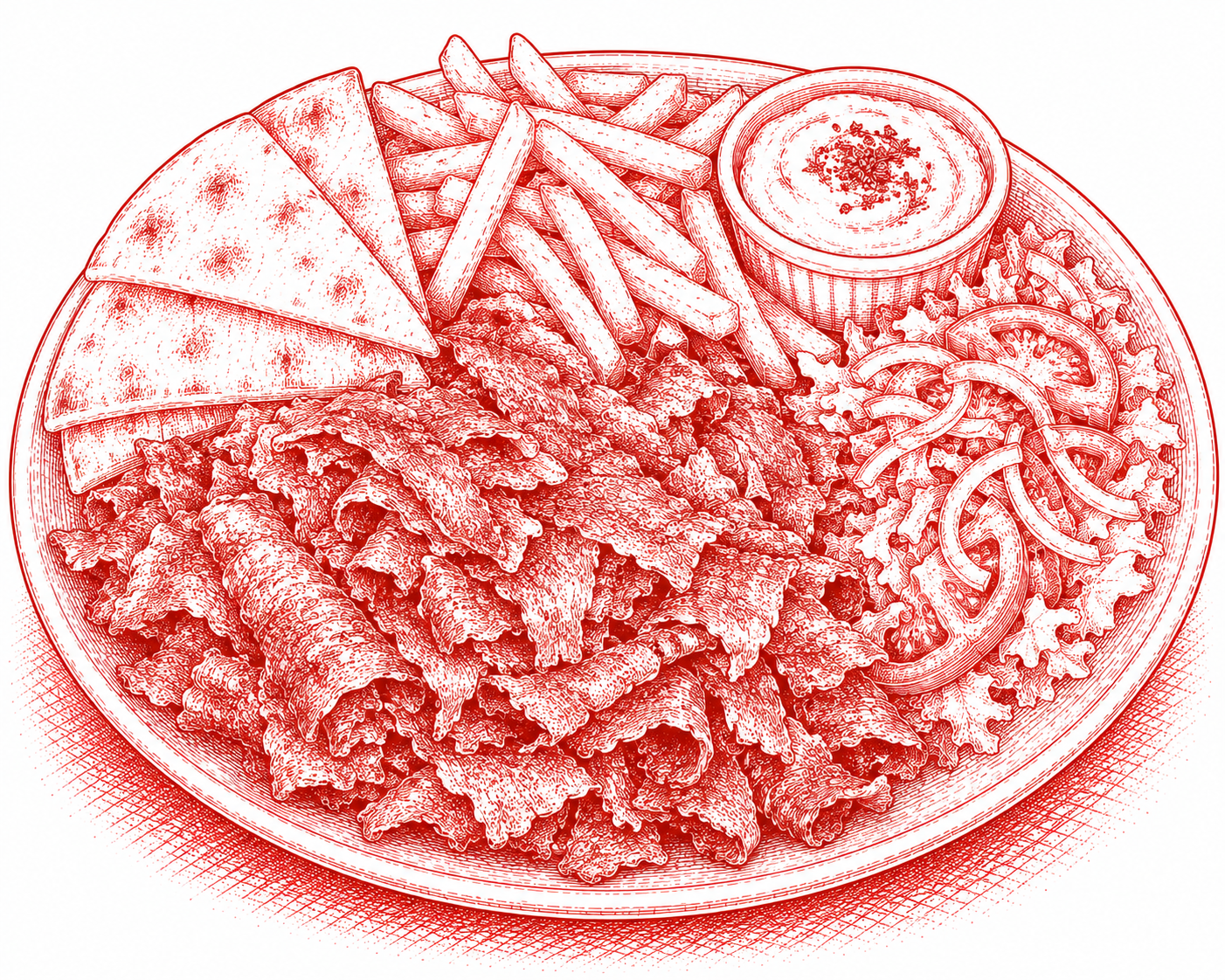 Gyro Platter