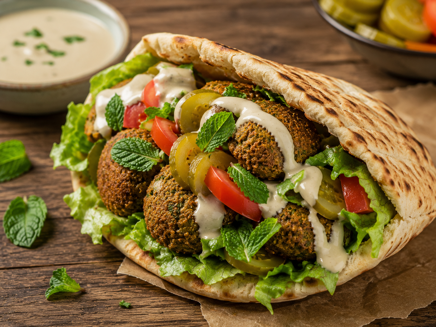 Falafel Sandwich