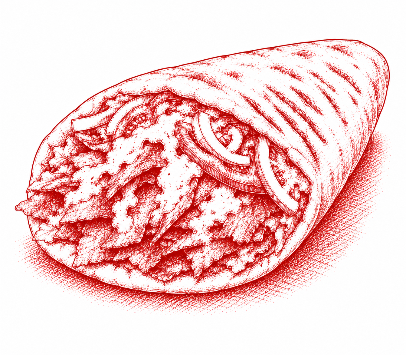 Gyro Sandwich