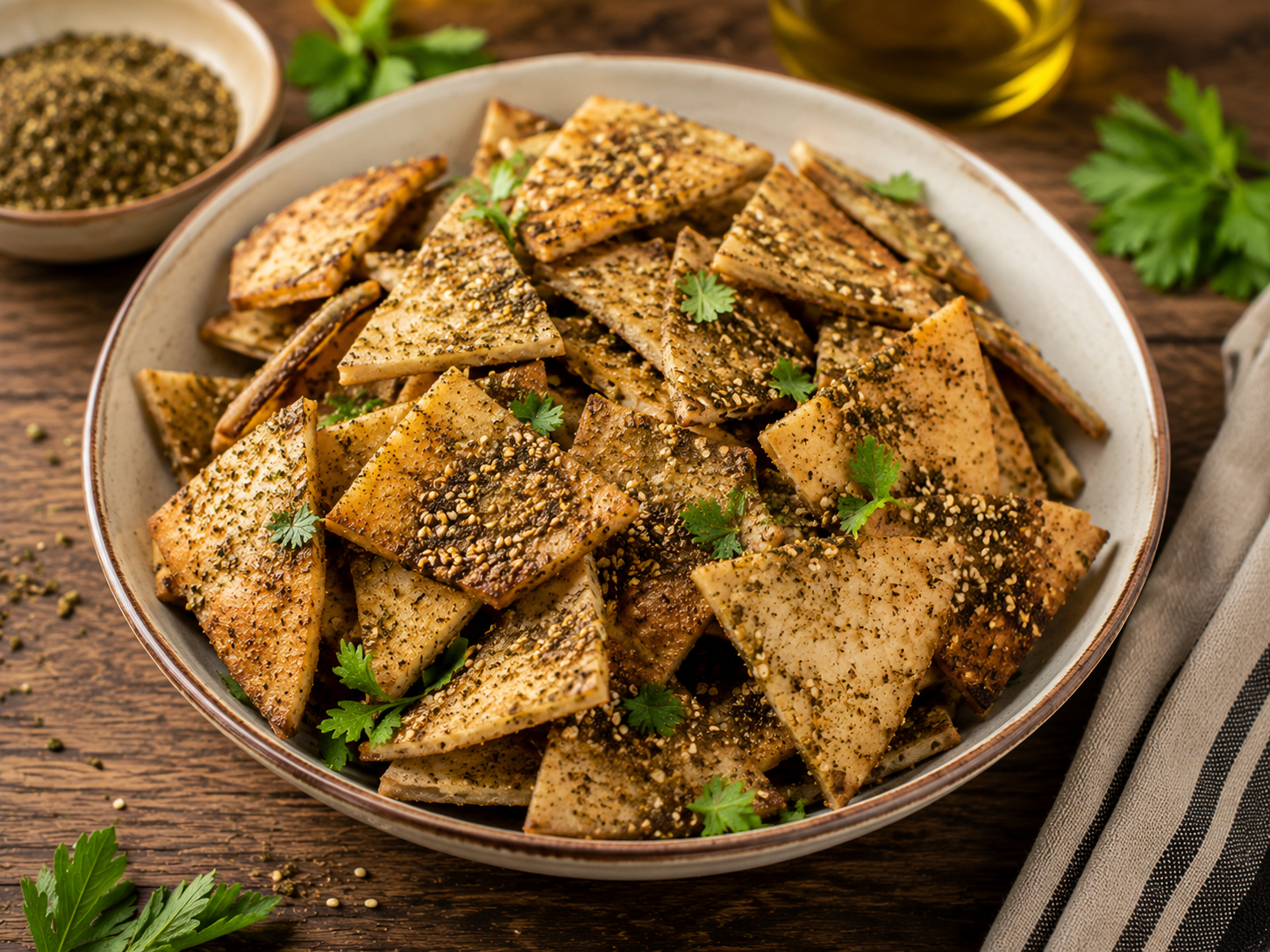 Za’atar Pita Chips