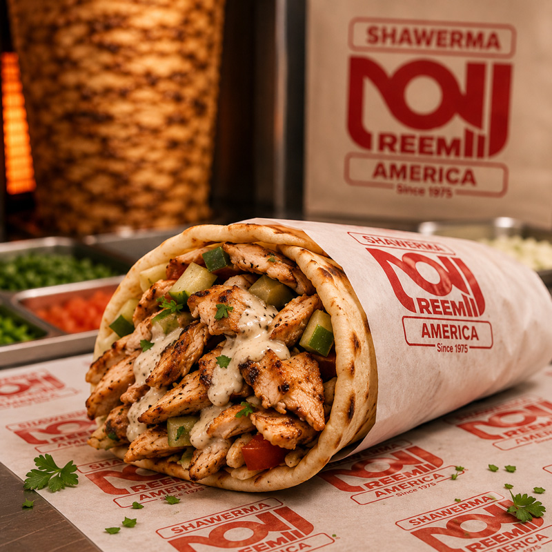 CHICKEN SHAWARMA Sandwich